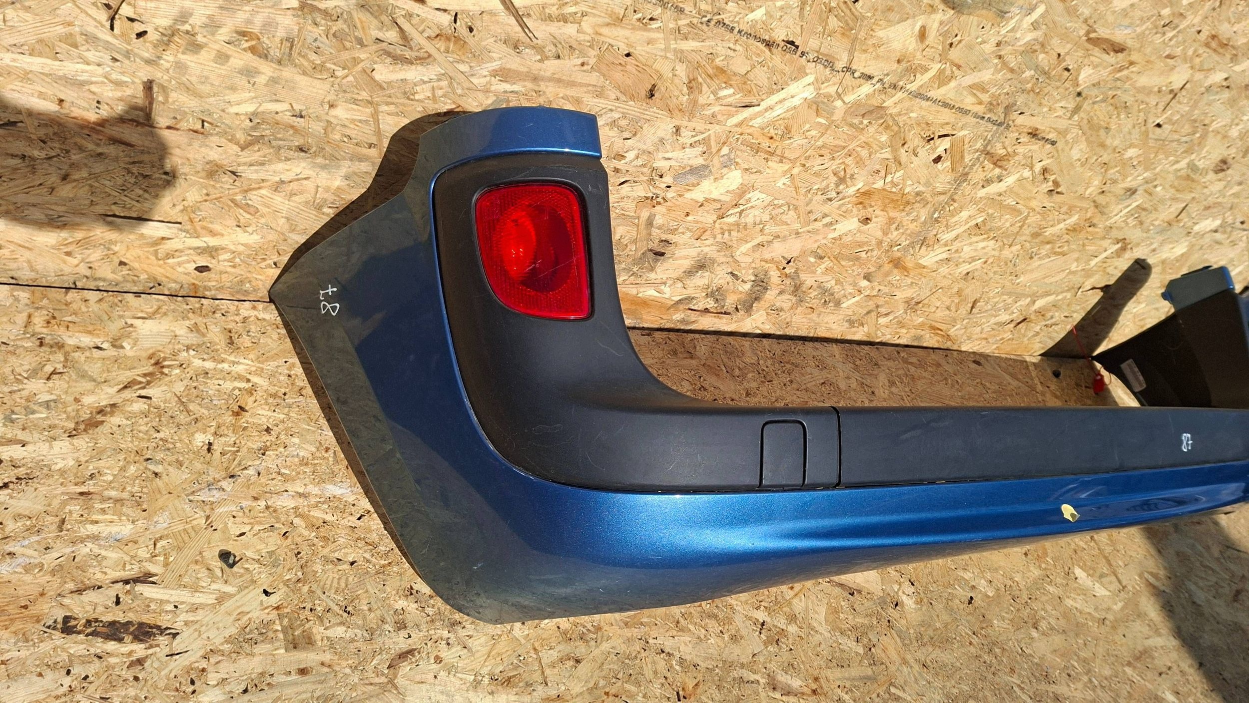 bumper rear part 8200436723 RENAULT KANGOO II CITAN and complete without PDC 07-2021