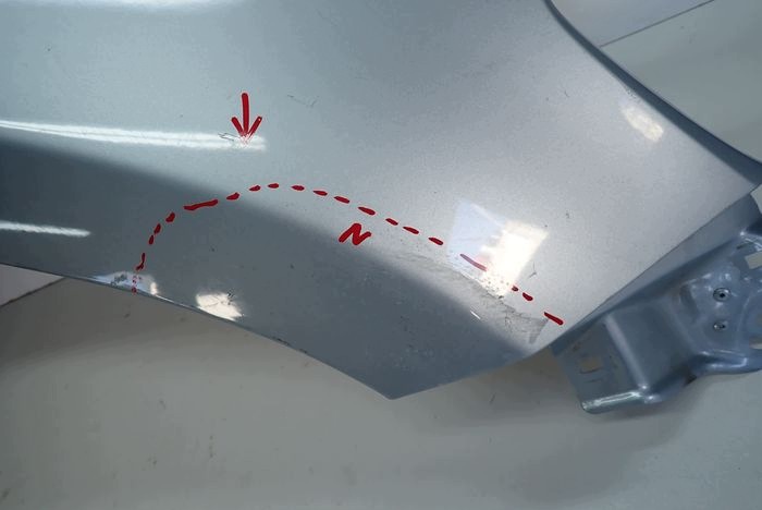 MERCEDES X-class W470 470 fender right front front
