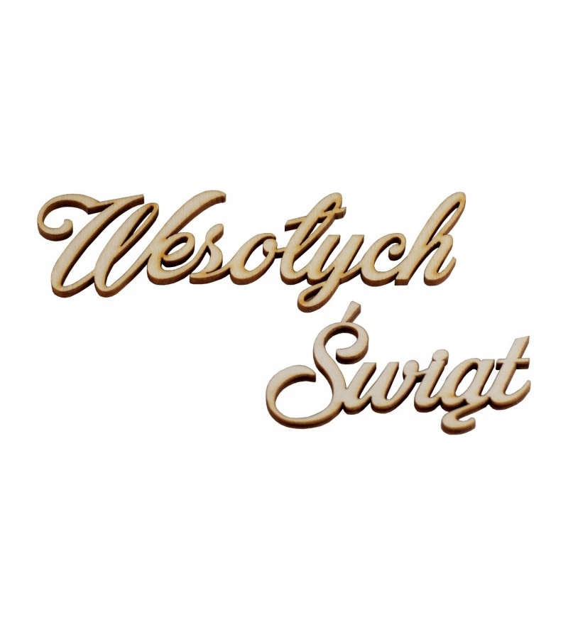 

Napis Wesołych Świąt święta ozdoby decoupage