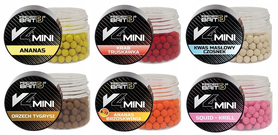 Feeder Bait V4 Sada Mini Mix1