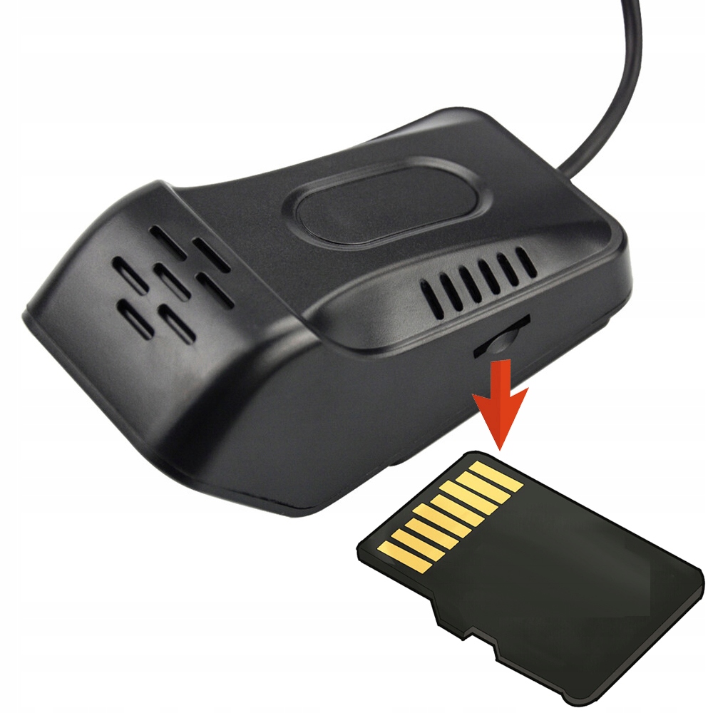 Záznamník Jízdy Kamera Automobilová iOS/Android s Tf kartou 64 Gb