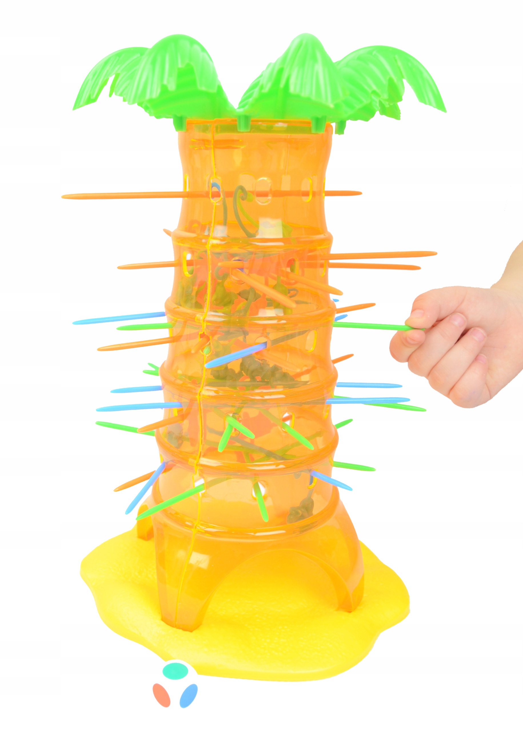 SPADAJĄCE MAŁPKI ZRĘCZNOŚCIOWA GRA SKACZĄCE MAŁPY GRA RODZINNA Marka LandToys