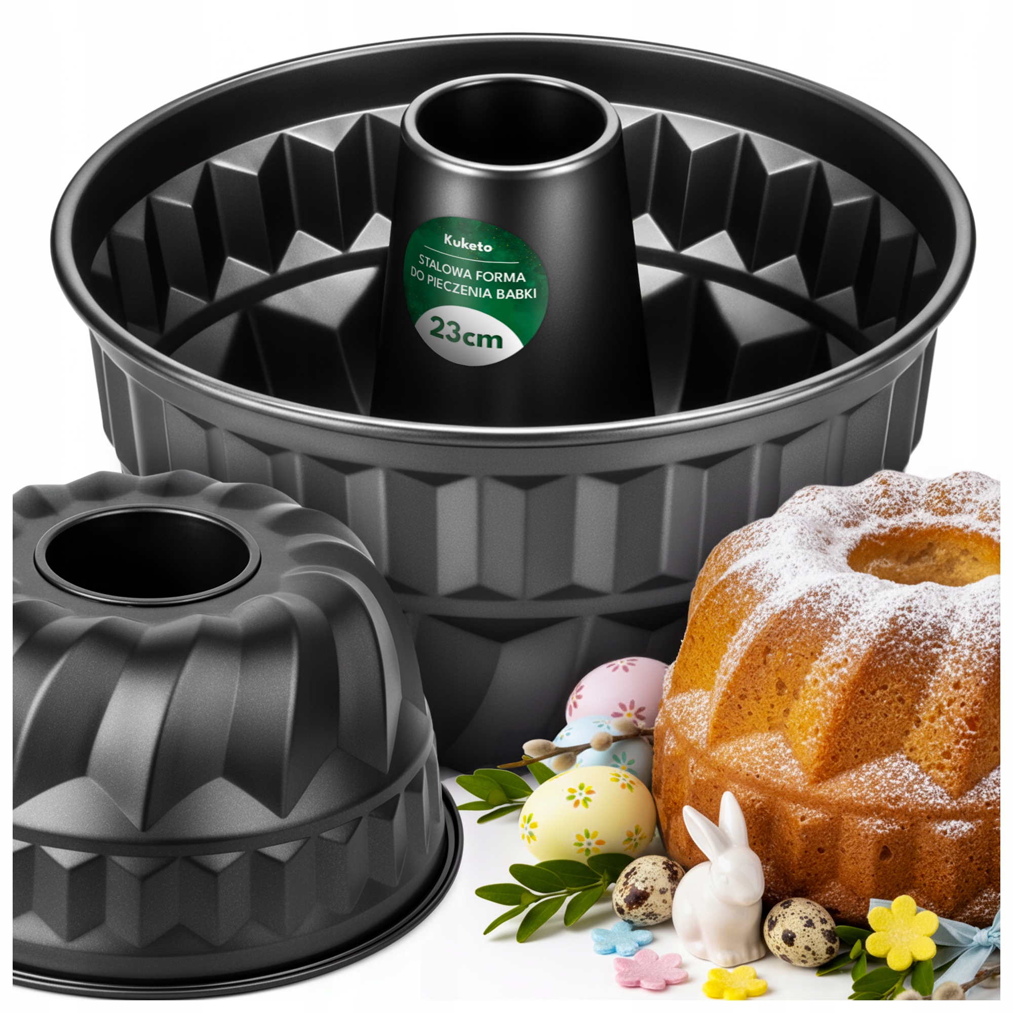ФОРМА ДЛЯ ВЫПЕЧКИ ТОРТА ПАСХАЛЬНОГО ПОДОРОЖНИКА С ДЫМОХОДОМ СТАЛЬНАЯ БОЛЬШАЯ 23СМ