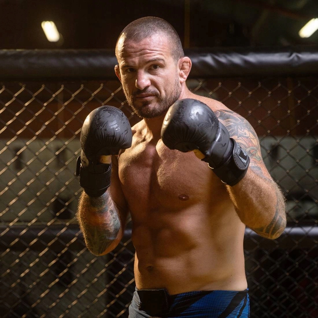 Рукавички для спарингу MMA L - Black Dragon - Valor Series | DBX Bushido 2837