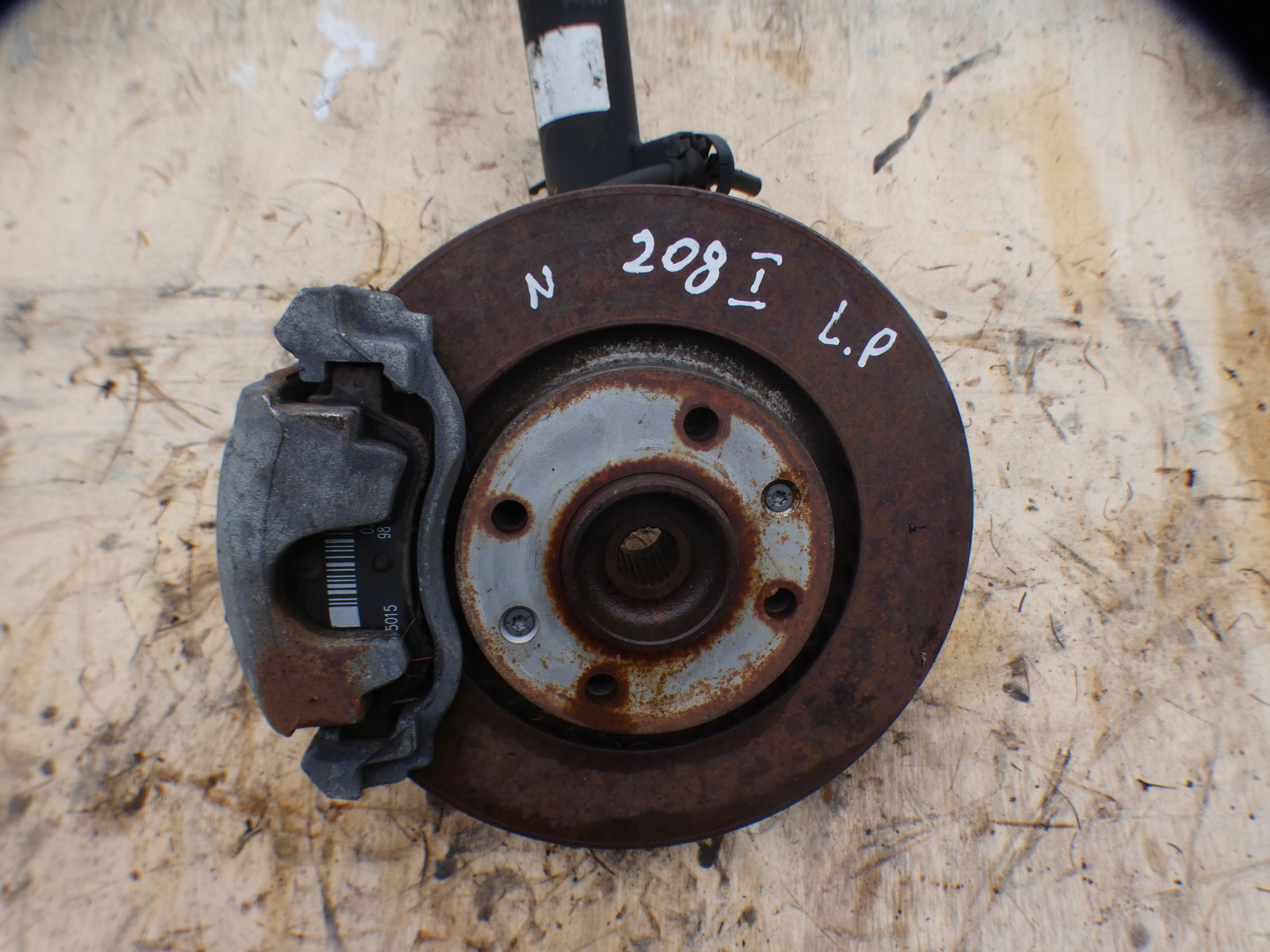 swing McPherson left PEUGEOT 208
