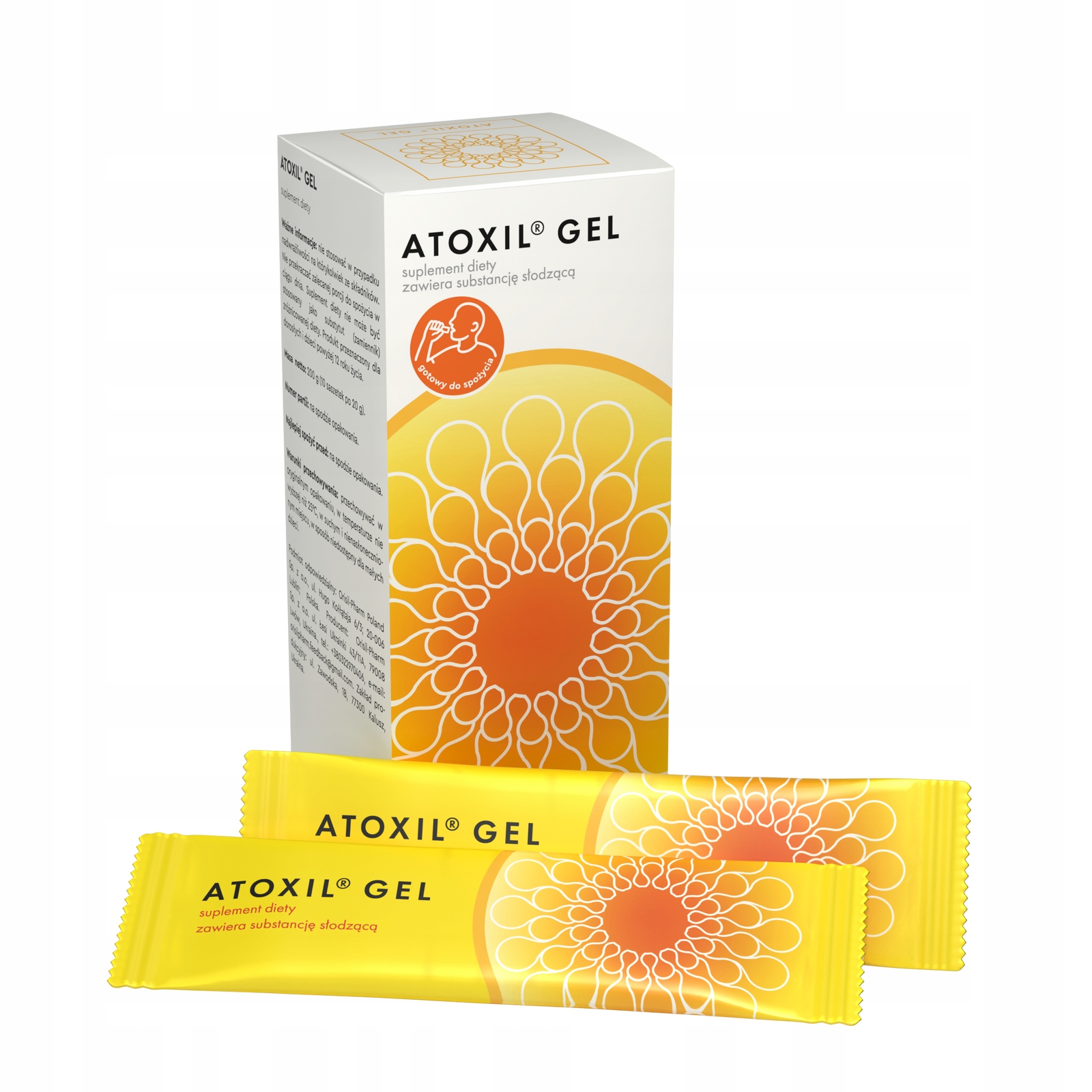 ATOXIL GEL - 10 saszetek