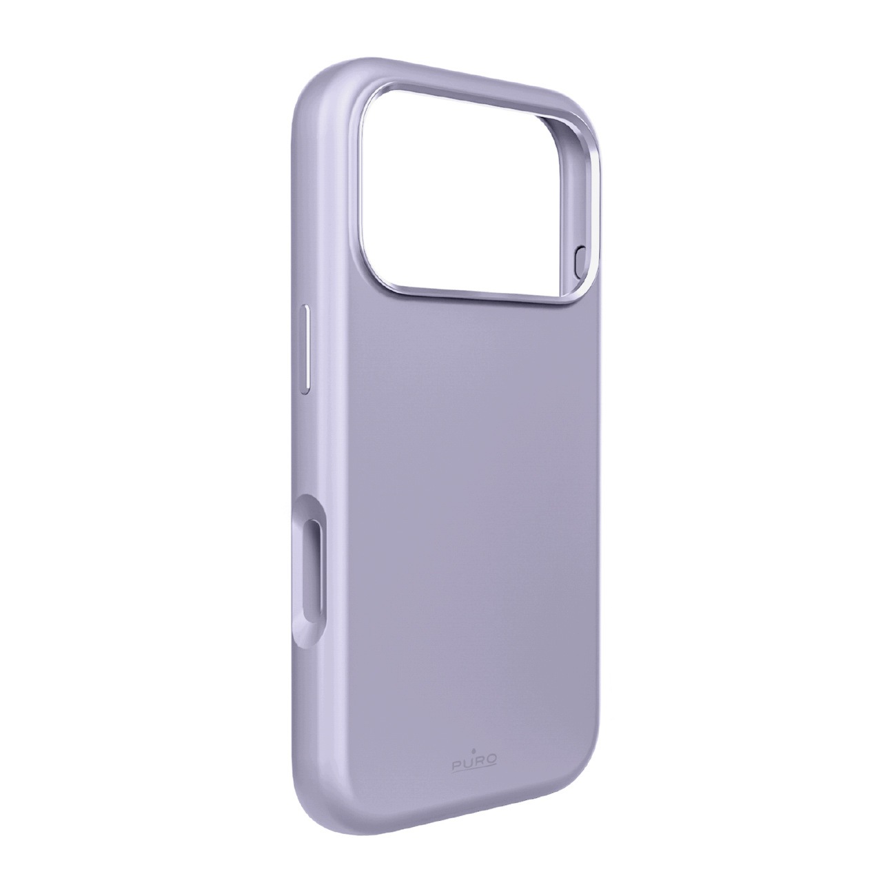 Puro Silikónové Puzdro Iphone 17 Pro Icon Mag Pro MAGSafe Lawendové Hliníkové