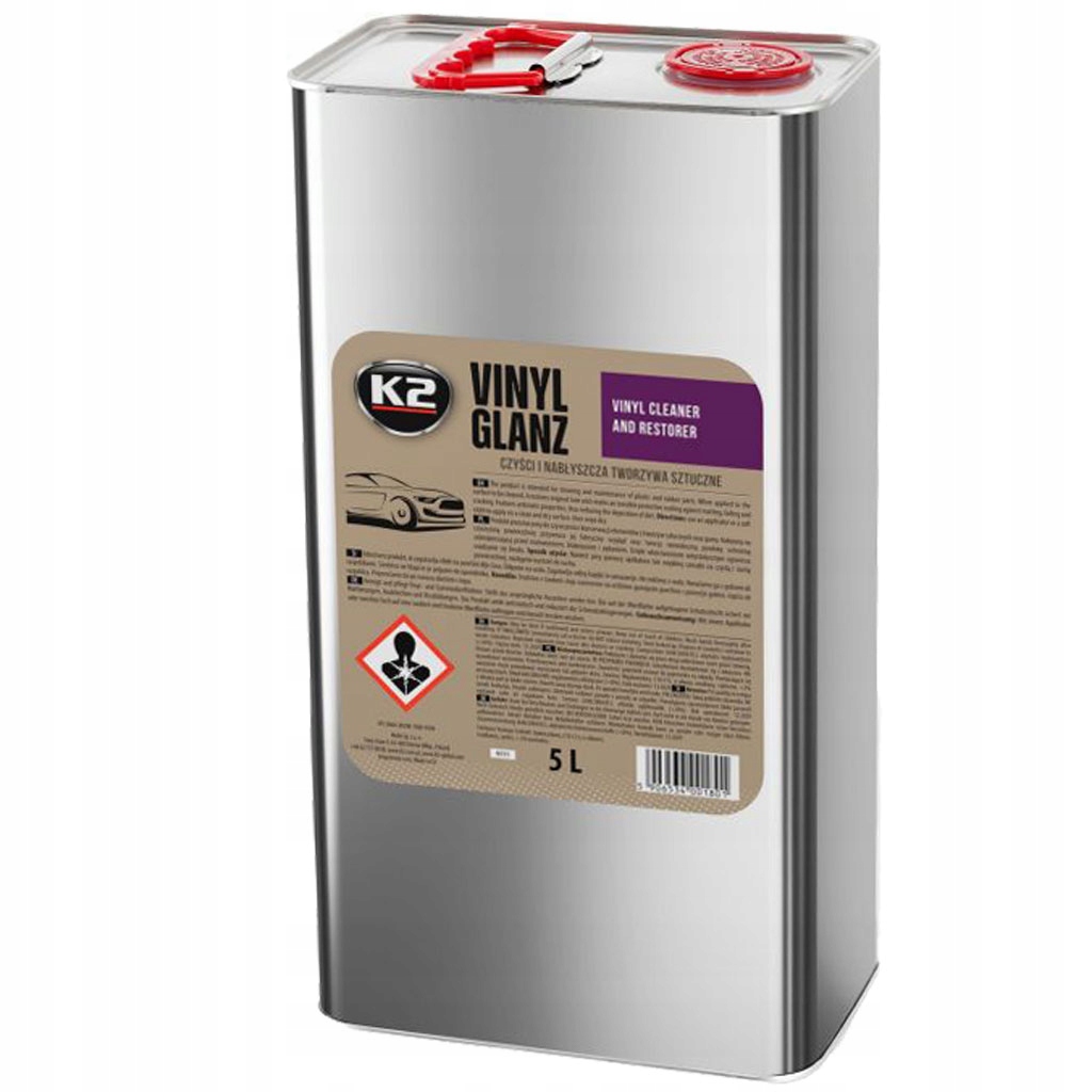 

K2 Vinyl Glanz Nabłyszcza Opony Plastiki Gumy 5L