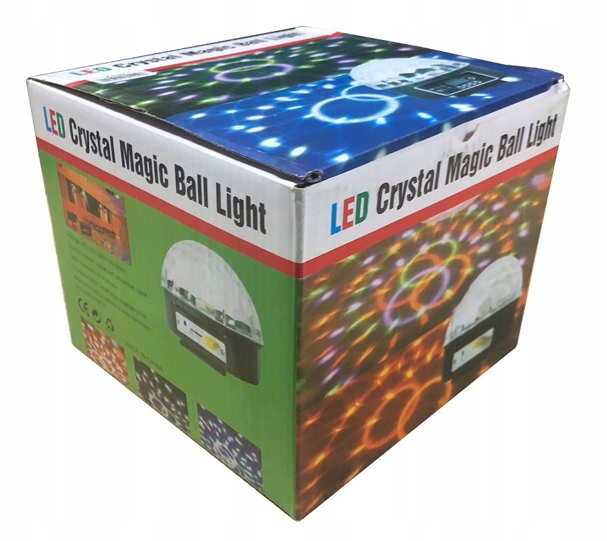 Kula Disco Projektor Głośnik MP3 USB pilot Model ZS39