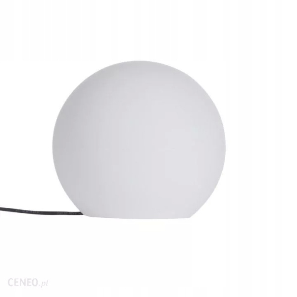 Záhradná lampa guľová, vonkajšia Led lampa, moderná biela Cumulus
