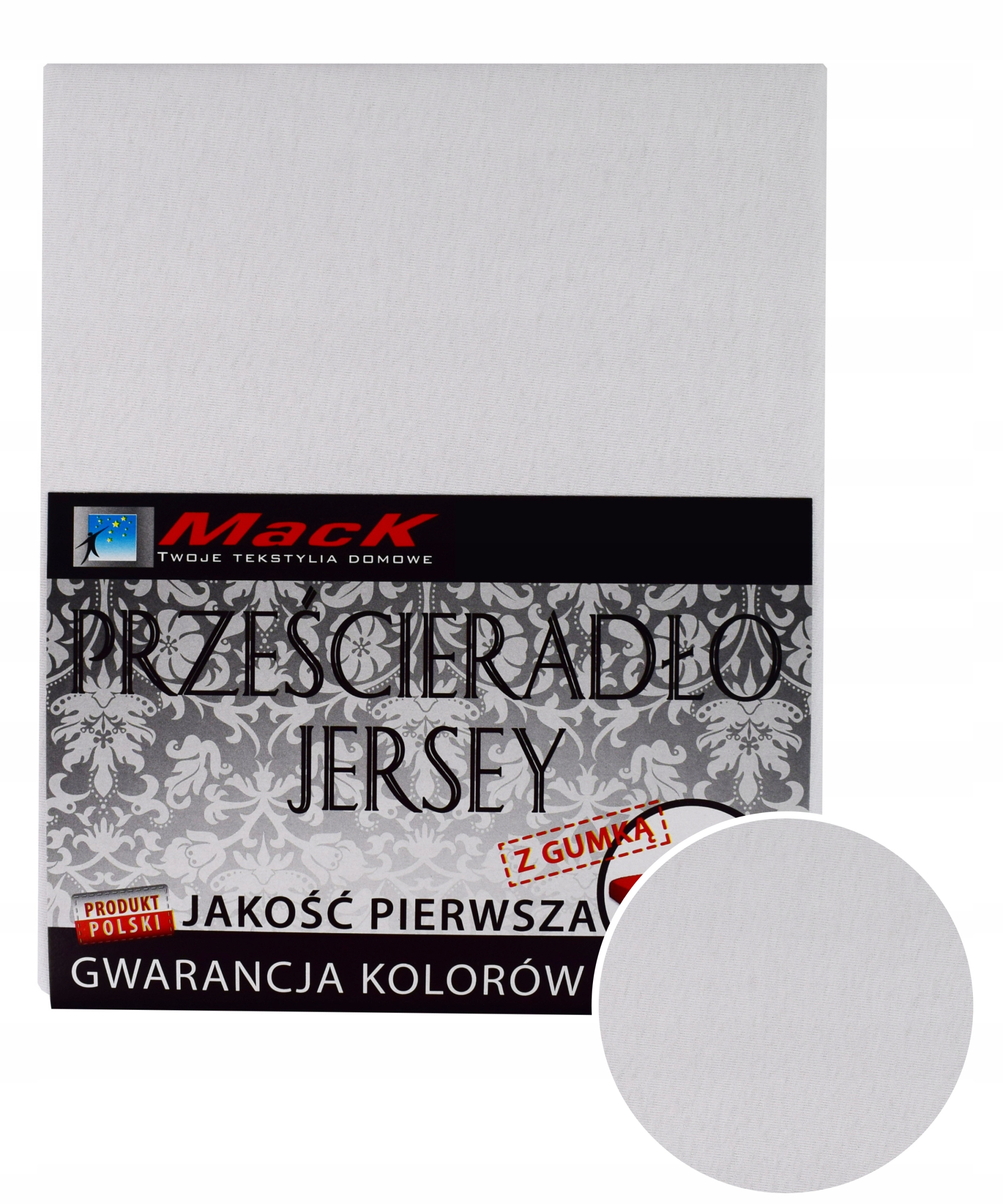 

Prześcieradło Jersey Z Gumką 120X200 biały