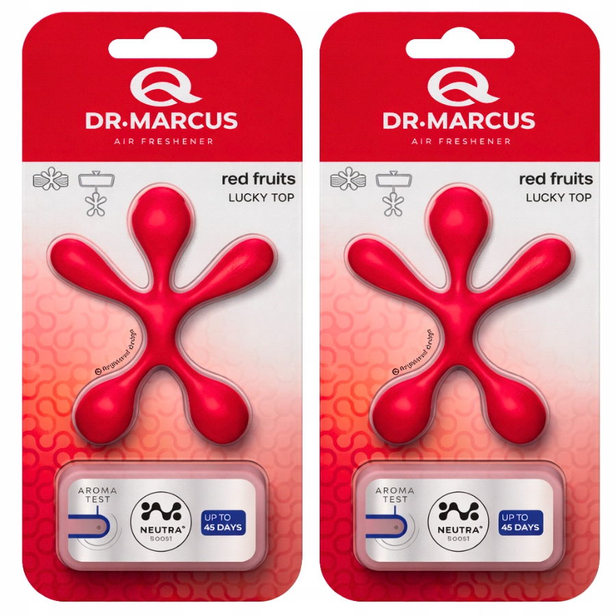 2x Zapach do samochodu Dr. Marcus Lucky Top Red Fruits czerwone owoce