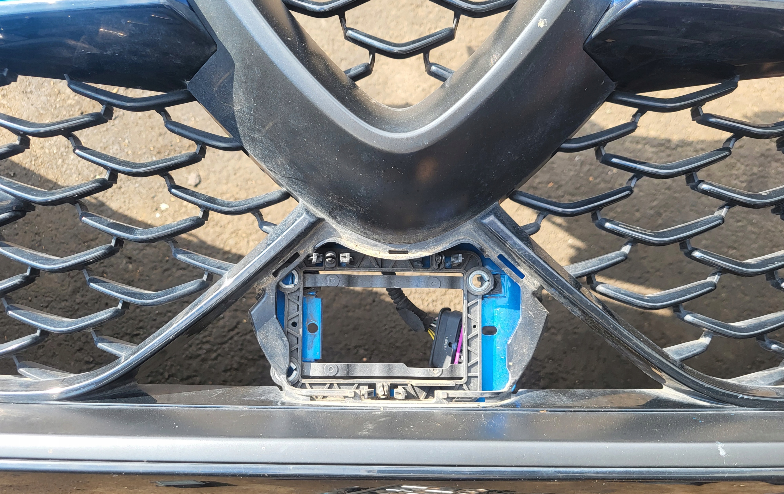 bumper front complete KAMERA 6XPDC ALFA ROMEO TONALE VELOCE blue 756
