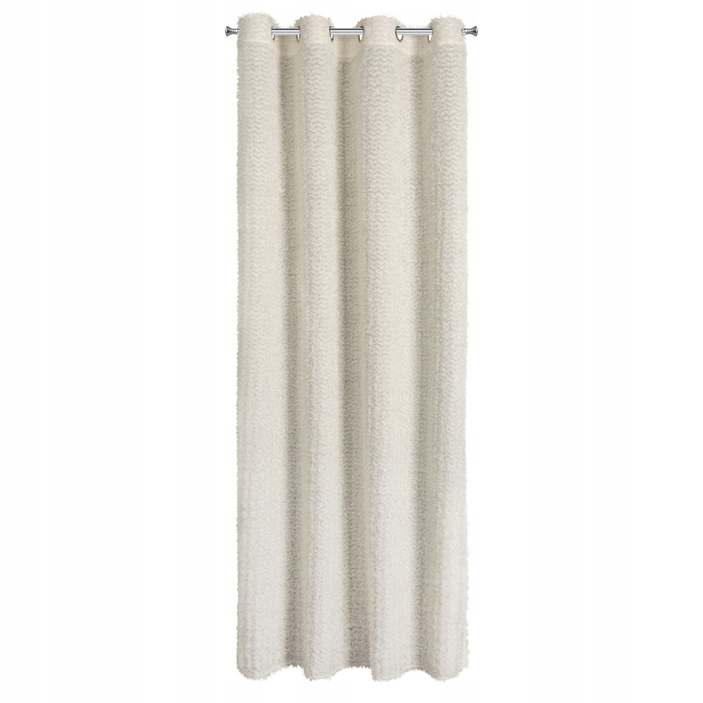 Hotový závěs na průchodkách Tiffany 135x250 Eva Minge krémová s volánky