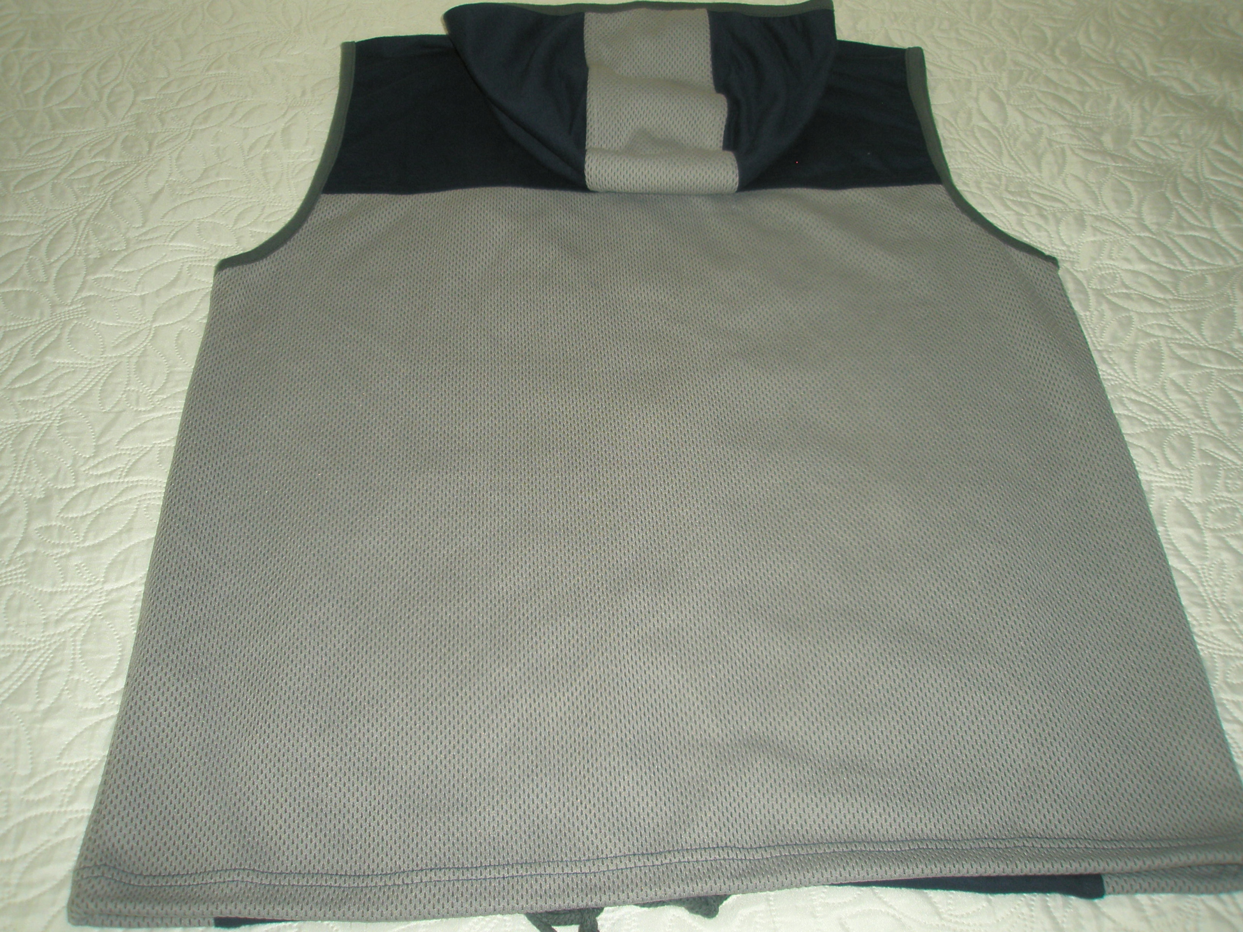 KAMIZELKA Z KAPTUREM - HILFIGER - Rozmiar M Odcień granatowy