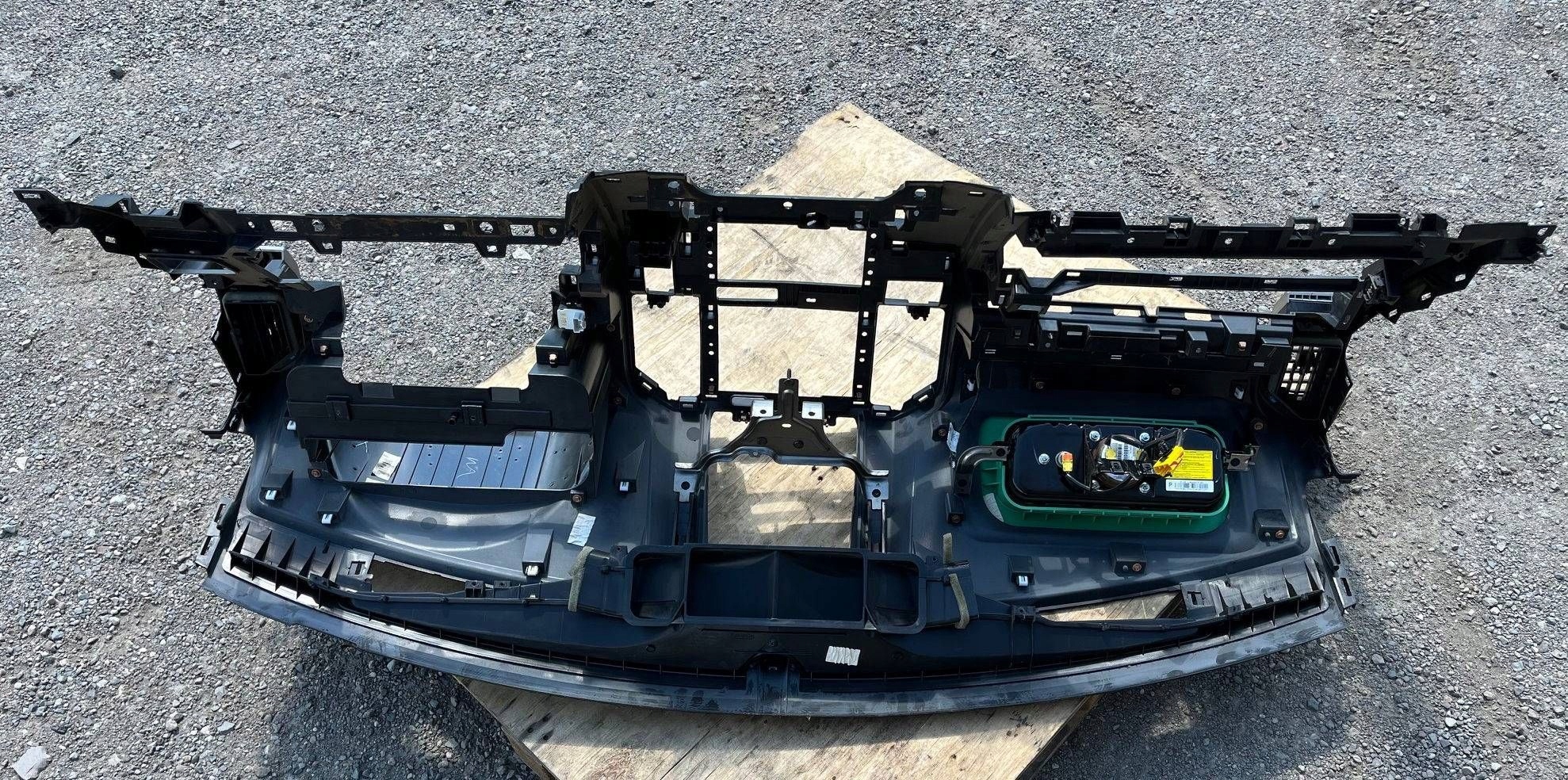 dashboard instrument panel console passenger airbag airbag Ford F150 2015