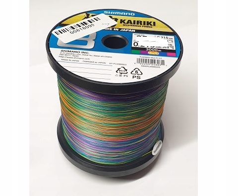 Shimano Kairiki 8 0,10mm 6,50kg Multicolor