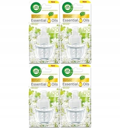 

Air wick białe kwiaty wkład do odświeżacza 4x19ml