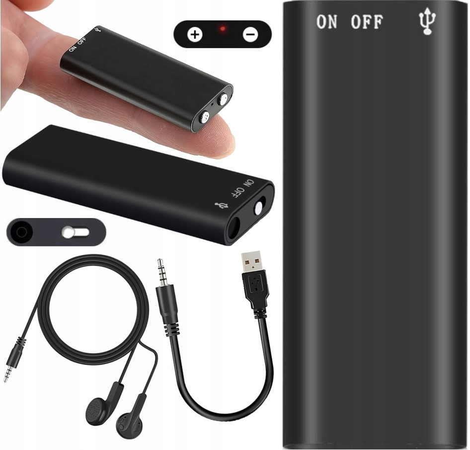 Používejte S Telefonem levný malý bezdrátový odposlech 11 hodin, nahrává 8 Gb