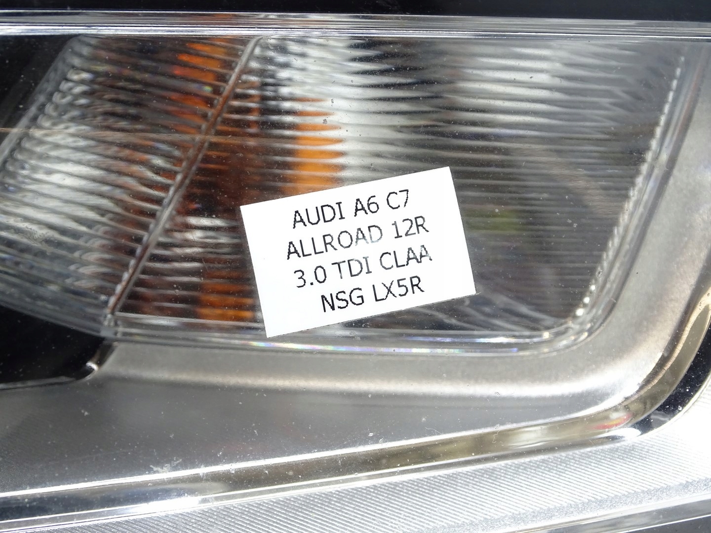 REFLEKTOR light right front right front AUDI A6 C7 ALLROAD 4G0941004R