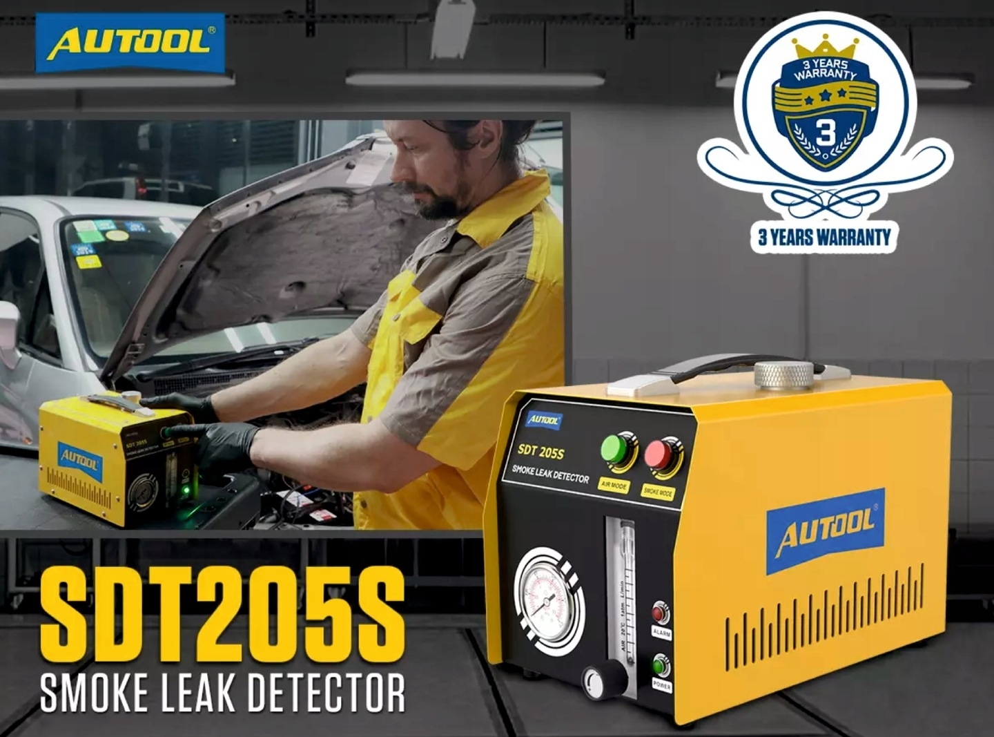 TESTER SZCZELNOŚCI SILNIKA RUR WĘŻY GENERATOR DYMU EAN (GTIN) 2300210002