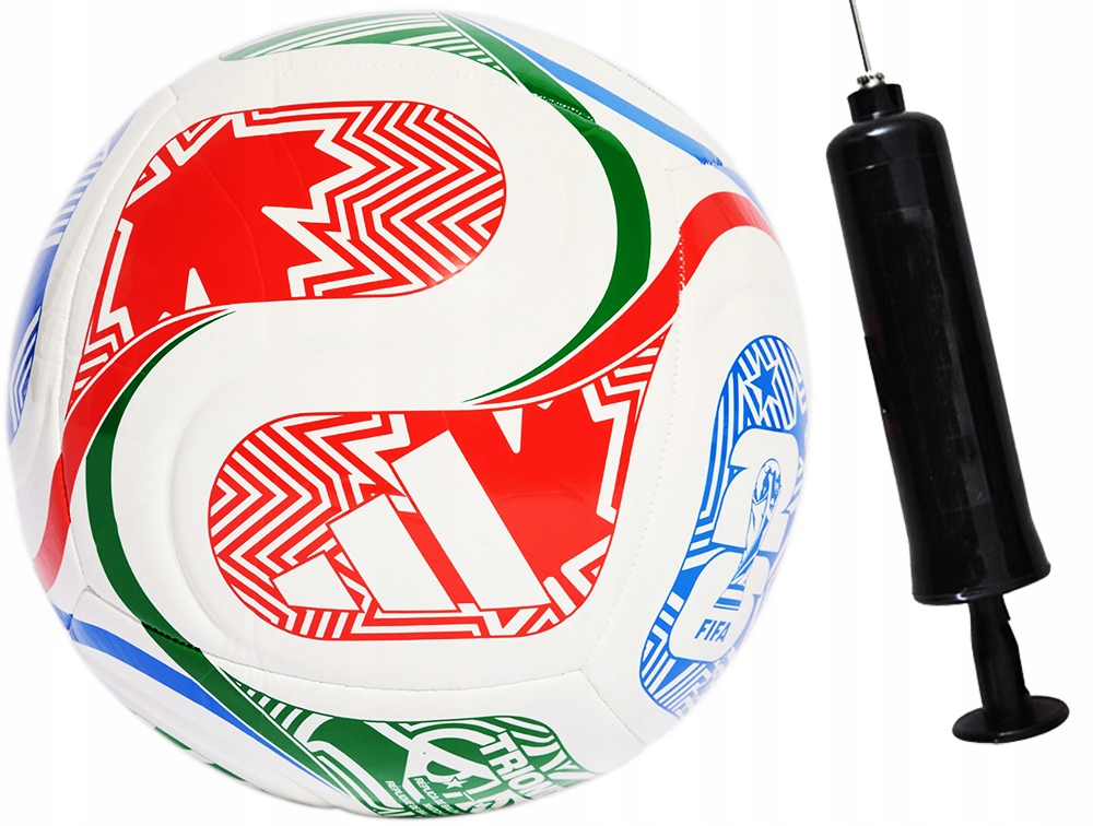 Adidas Piłka Nożna Mistrzostwa 2026 Trionda Club JD8028 r. 5 Pompka