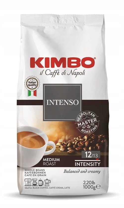 Káva zrnková Kimbo Intenso 1 kg