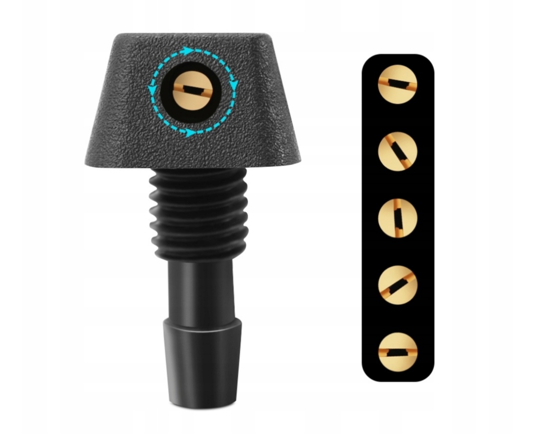 DYSZE SPRYSKIWACZY SZYBY PRZÓD UNIWERSALNE MGŁOWE Producent części Inny