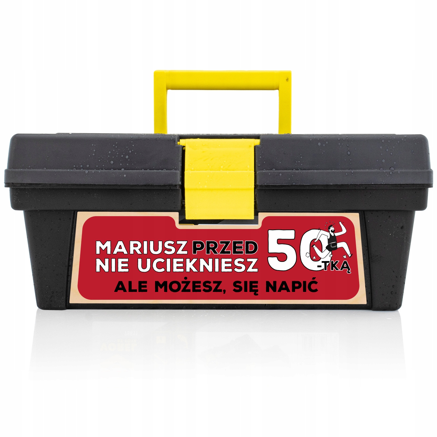 

Skrzynka na alkohol 50 urodziny dla niego