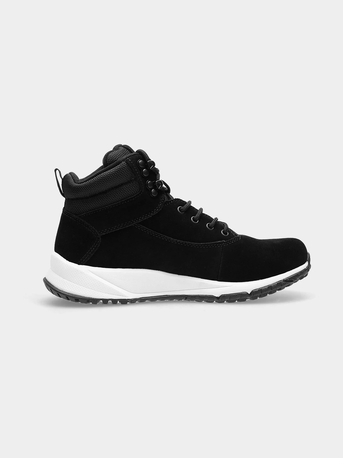 

Buty Damskie zimowe trekkingowe 4F czarne skóra