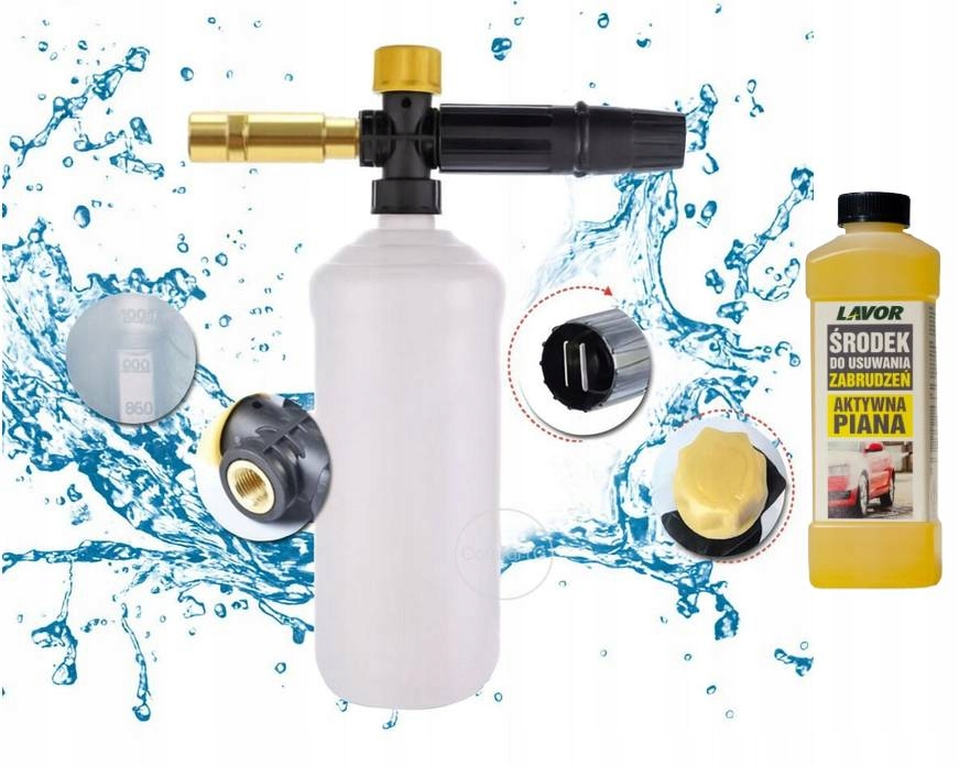 Pianownica Karcher 1L K2-K7 Do Myjki Środek Aktywna Piana Lavor 1L