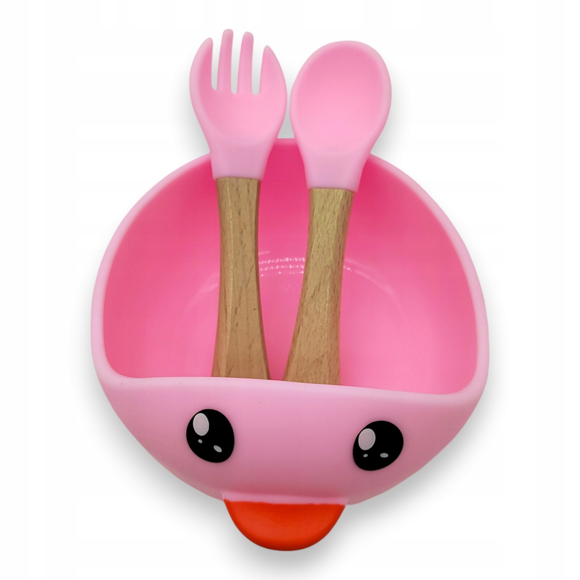 Miseczka z przyssawką silikonowa Miseczki dla niemowlaka komplet naczyń BLW Marka inna marka