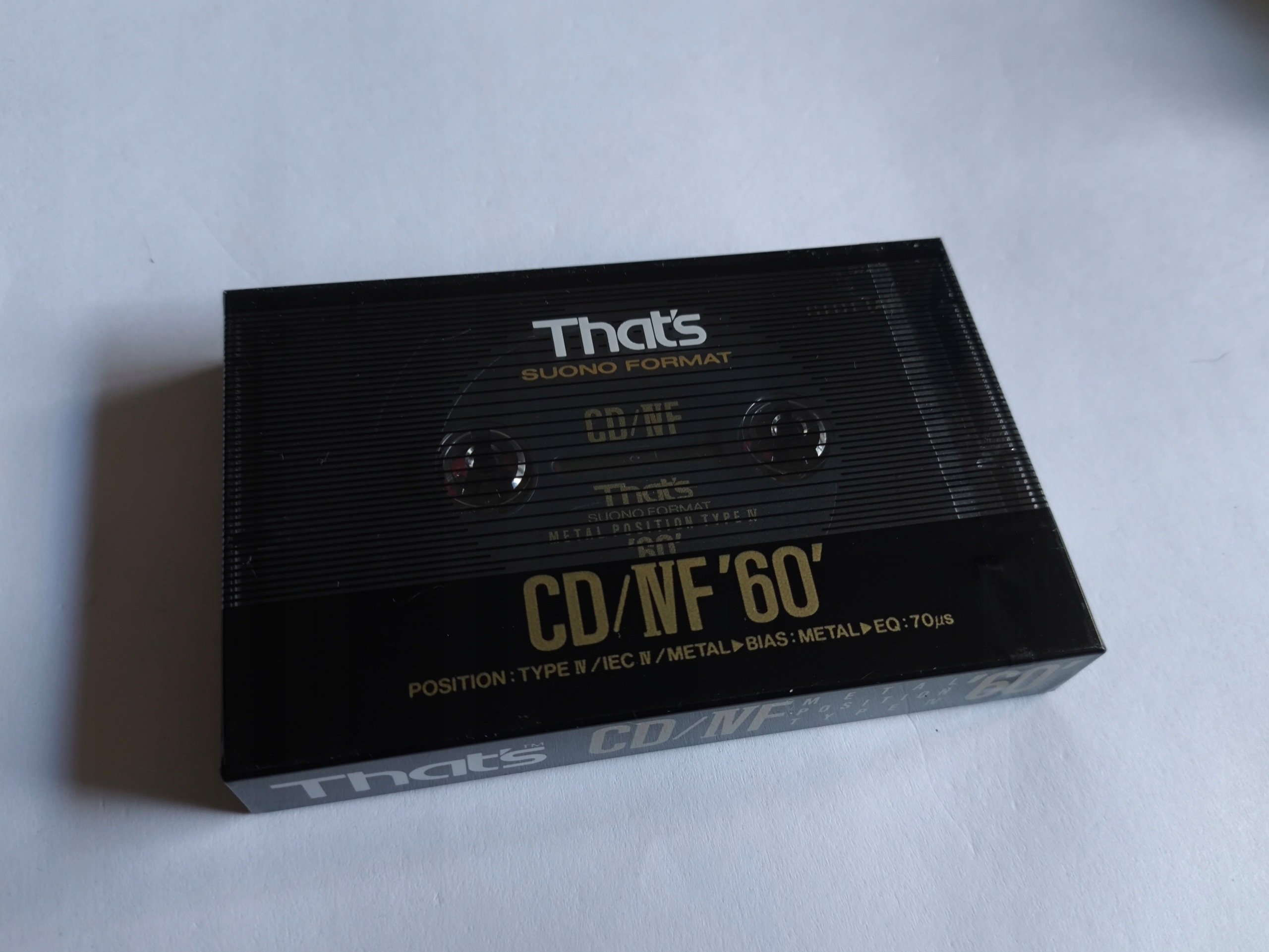 That's Cd/ivf CD/IV F 60 Metal Japan Nos fólie *3664