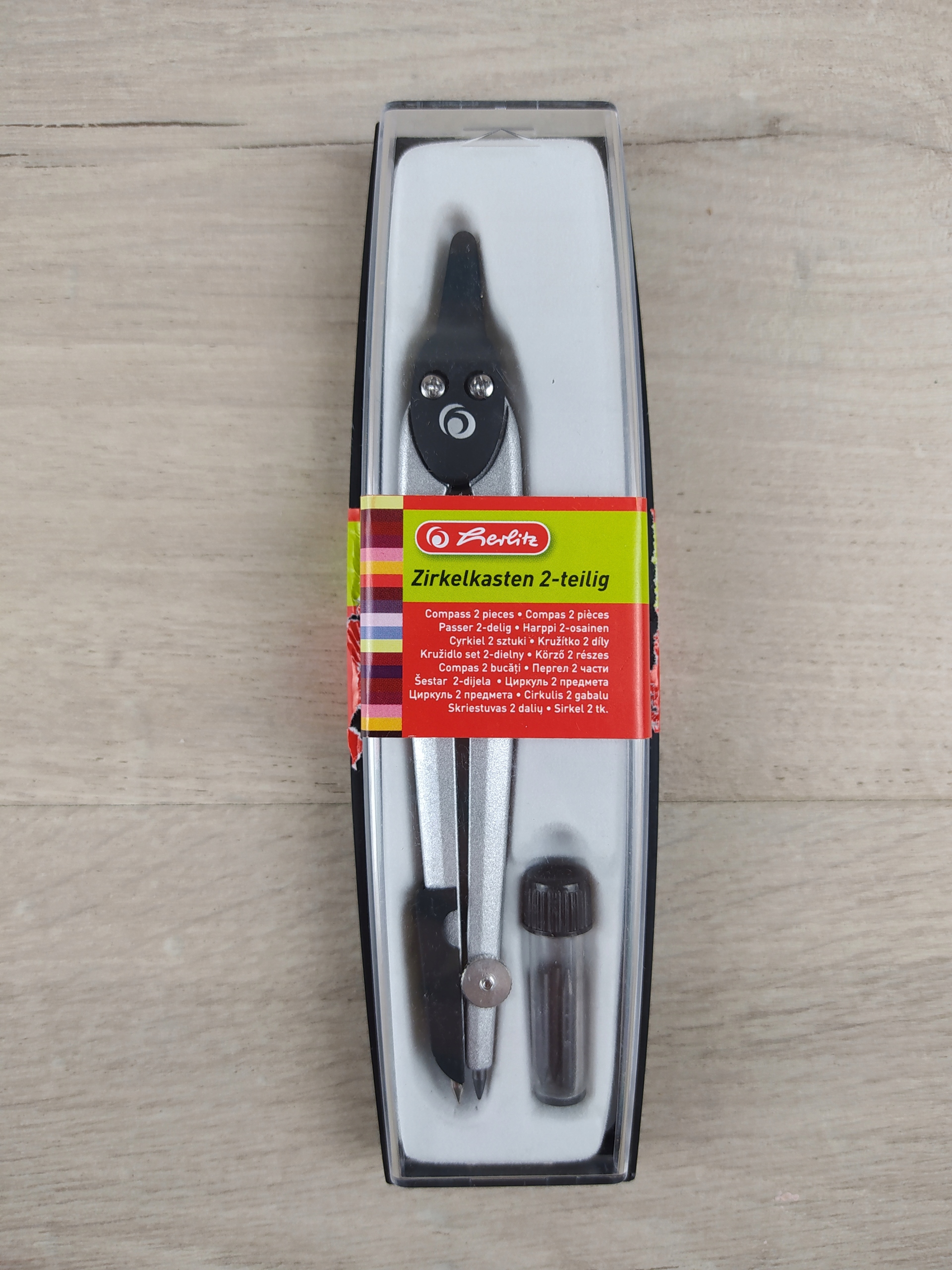 Herlitz 8710006 Cyrkiel + rysiki OUTLET EAN (GTIN) 4008118710008