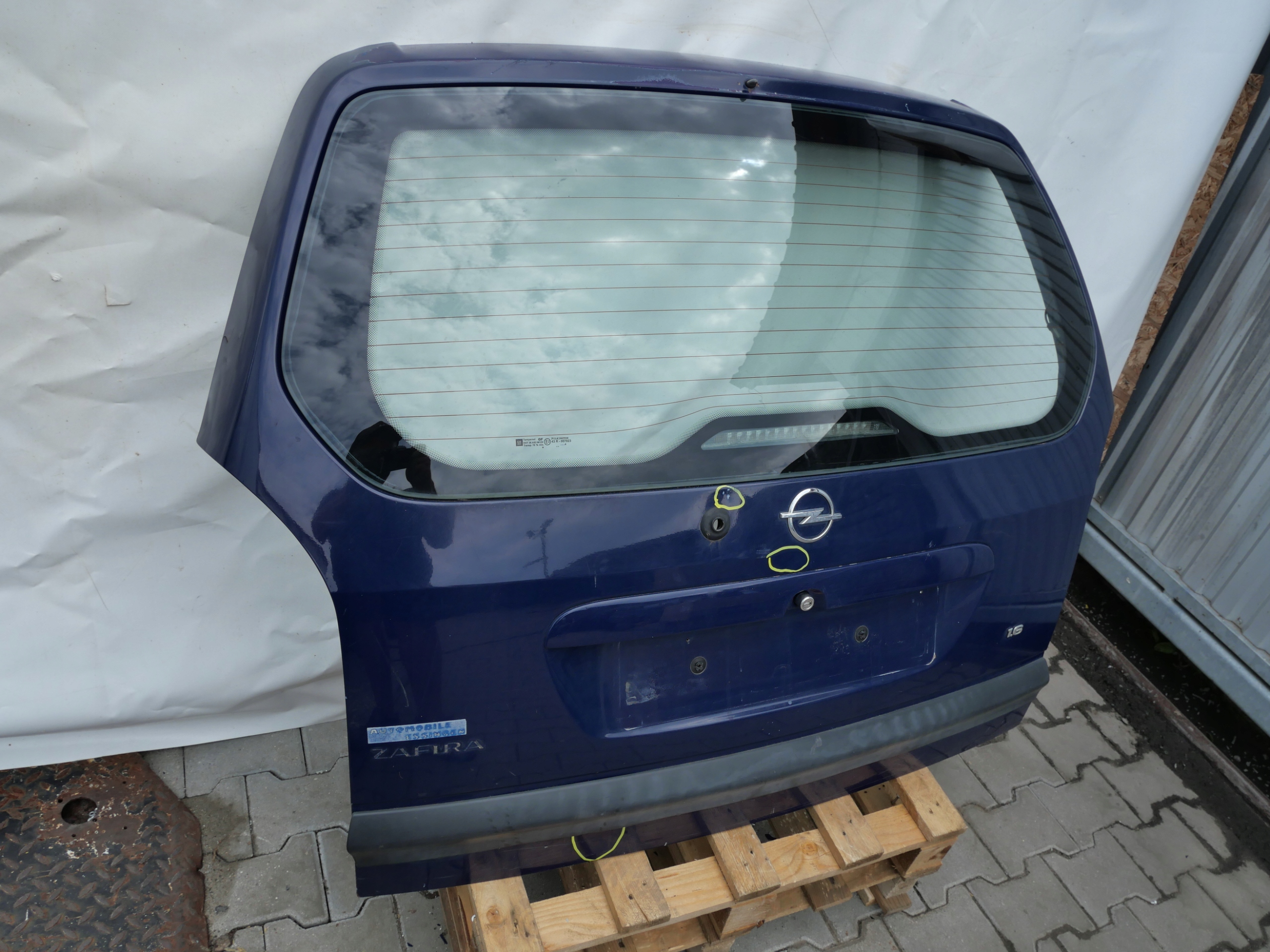 OPEL ZAFIRA A trunk door boot rear part