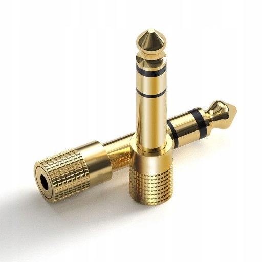 

Przejściówka Aux Jack Mini Jack 3,5mm 6,3mm