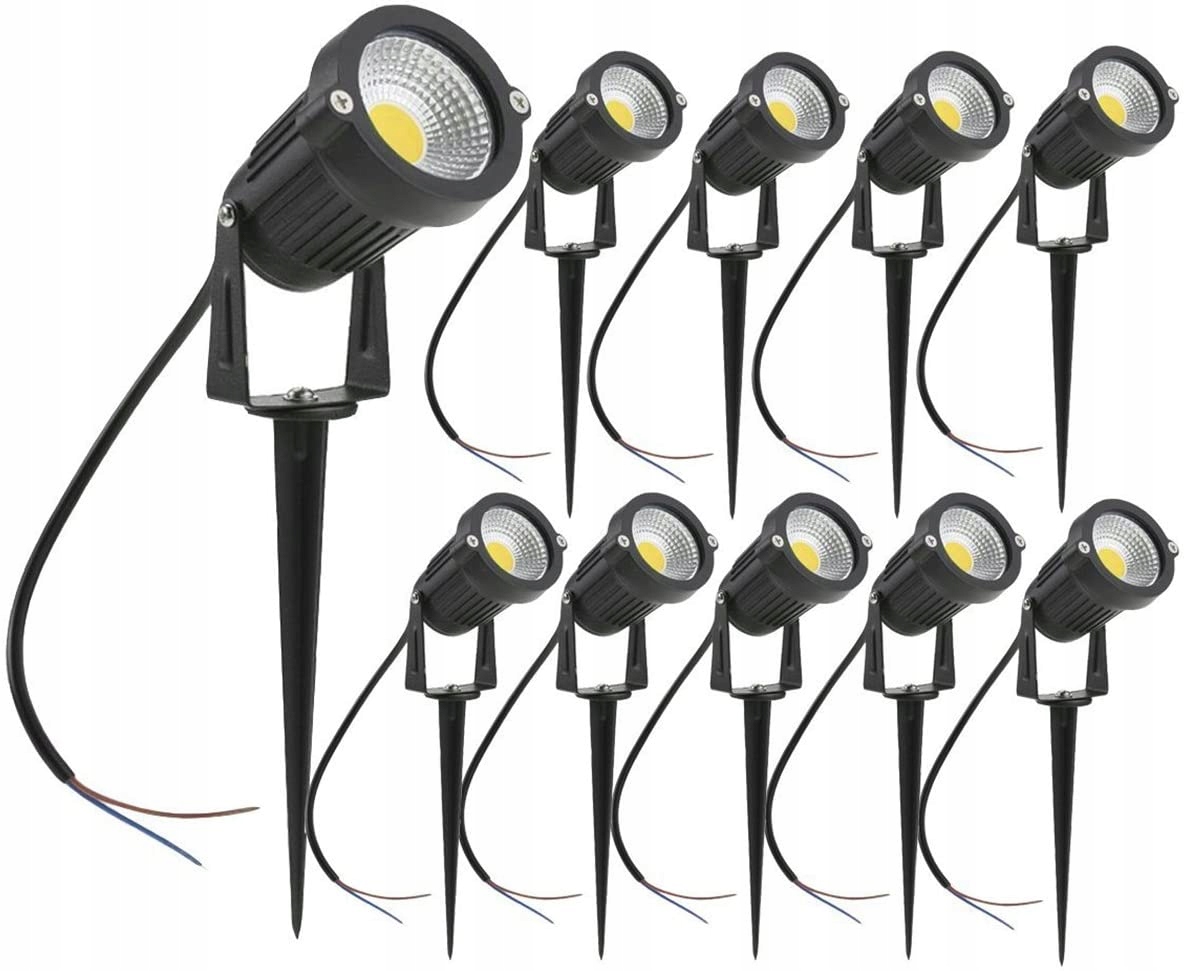 Відкритий прожектор, сад Cob 5W 220V 10PACK