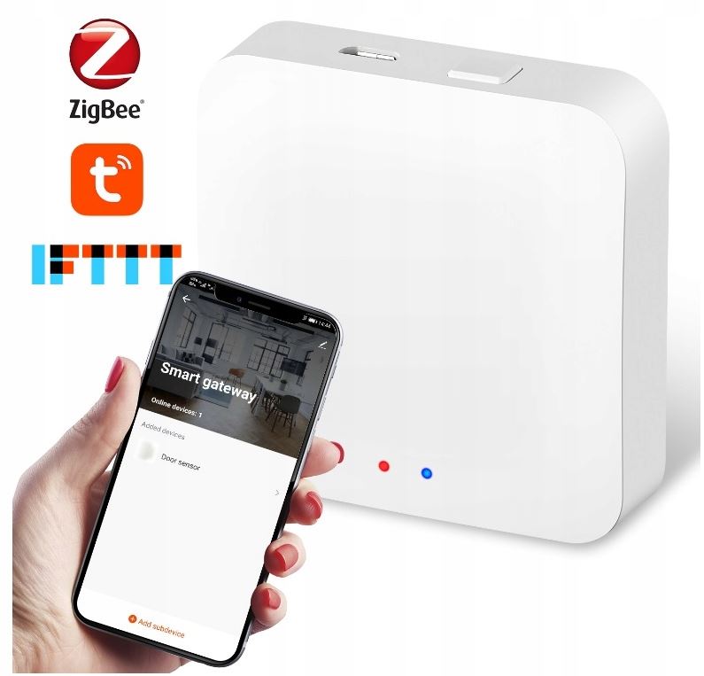 Centrala sterująca Tuya Bramka Centralka ZigBee 3.0 ZHUB-W