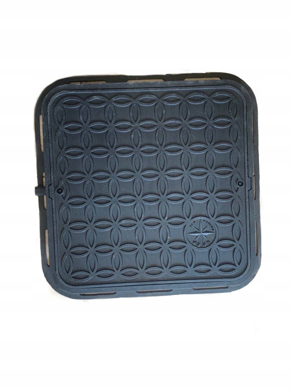 Kryt poklopu pro kanalizační studny Tema čtvercový polymerový A15 12 kg