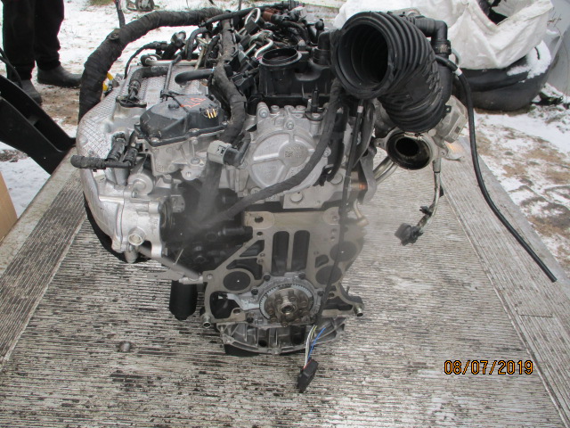 engine complete VW SKODA 2,0 TDI DTT 50 TYSKM