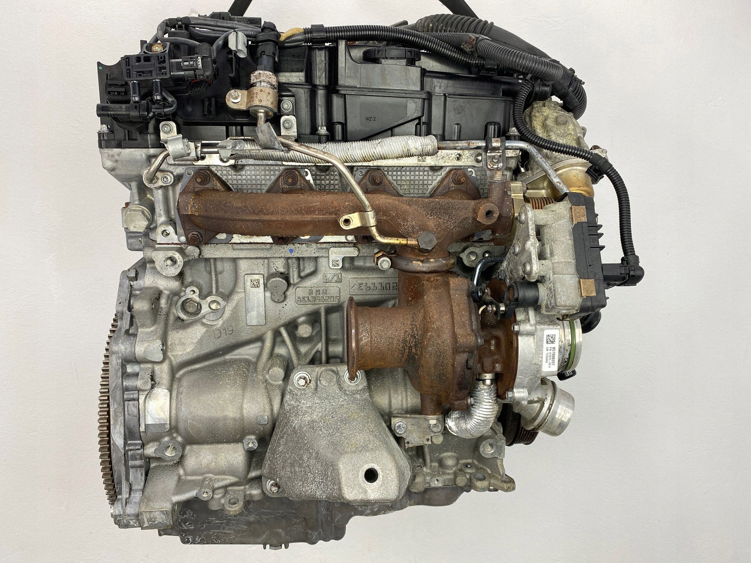 engine complete B47D20A BMW 520d F10 B47 2.0d B47D20 211KM