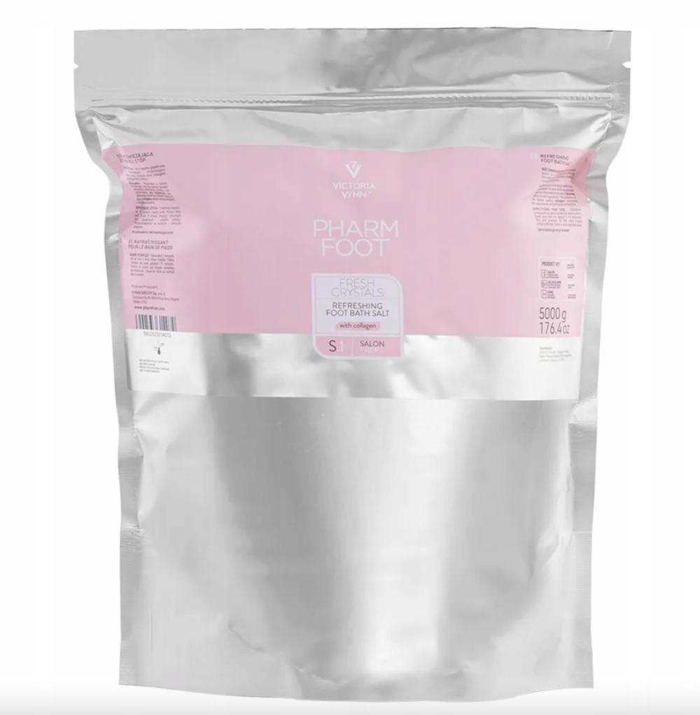 Osvěžující sůl s kolagenem pro nohy Victoria Vynn Pharm Foot Fresh Crystal