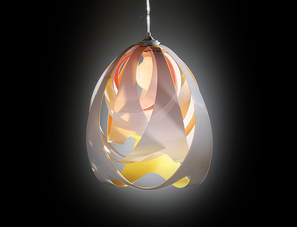 Moderní závěsná lampa Slamp Goccia převis dětská lampa barevná gyrando