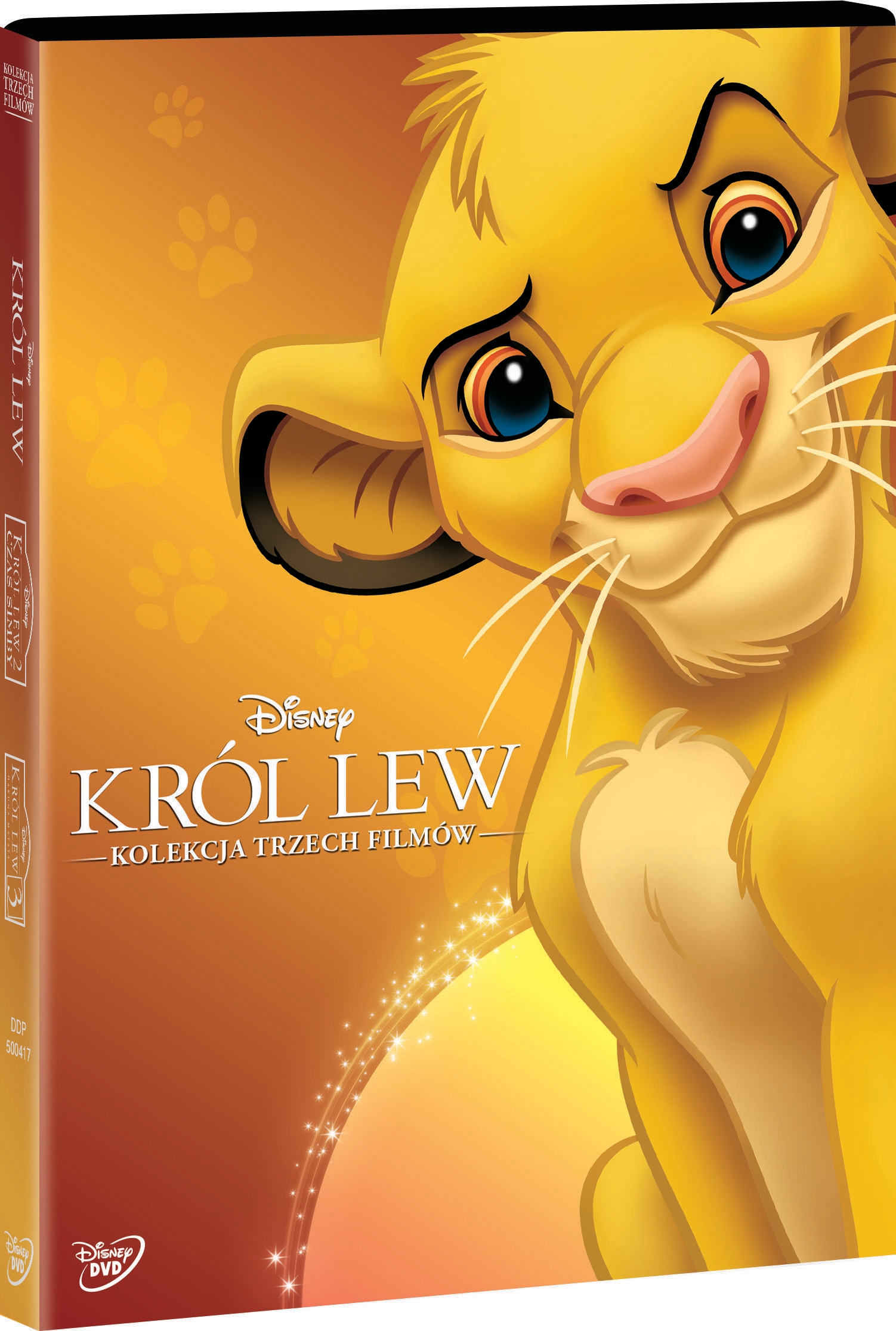 Król Lew Pakiet 3 Filmów (3 DVD)