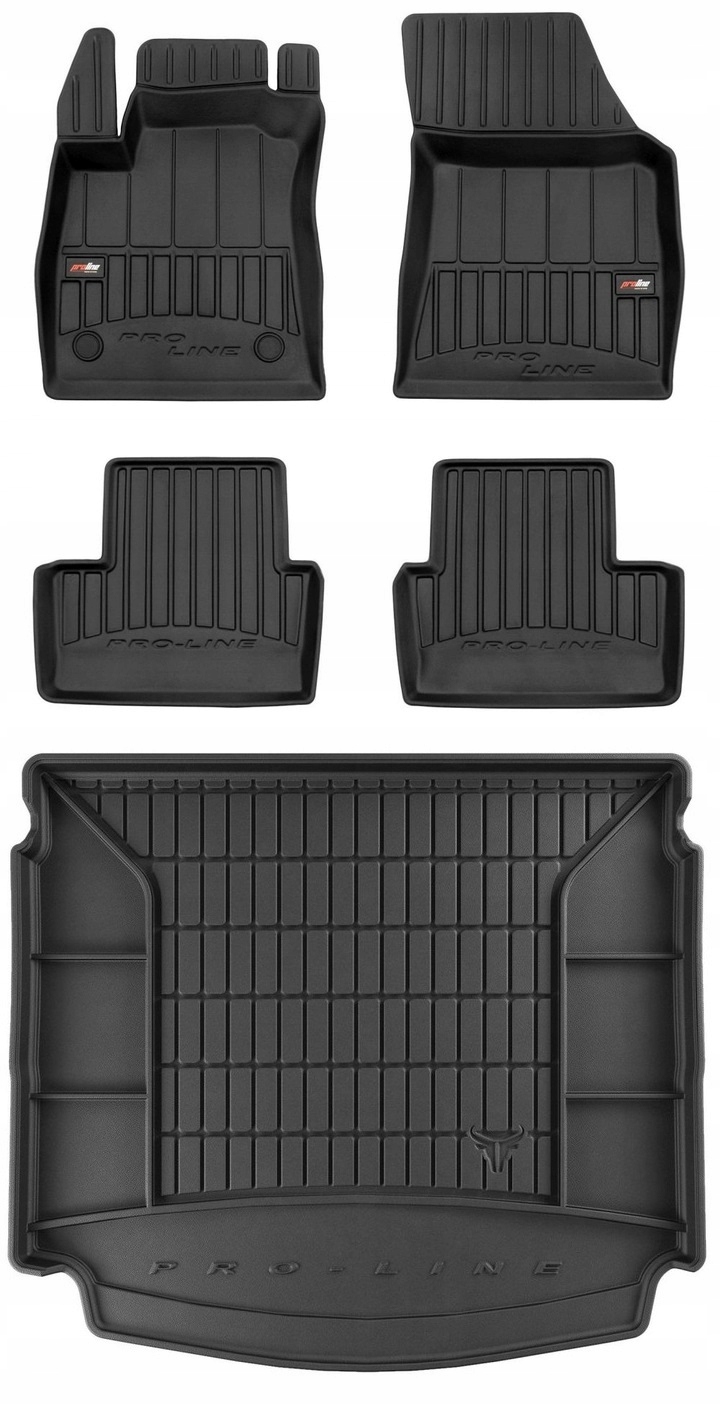Set 3D gumové rohože Renault Megane 4 Kombi od 2016 g