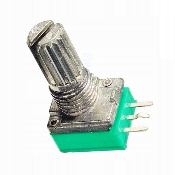 POTENCJOMETR LINIOWY JEDNOOBROTOWY 500K 3PIN RK097