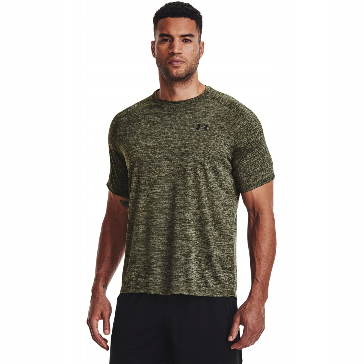 Męska koszulka treningowa Under Armour Tech 2.0 Ss Tee Oliwkowy XL