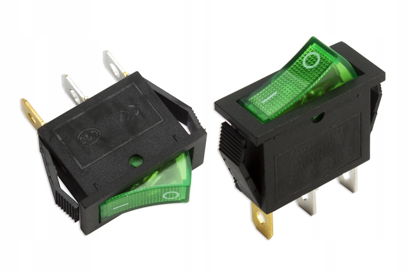 

Przełącznik Kołyskowy KCD3 15A 250V On-off