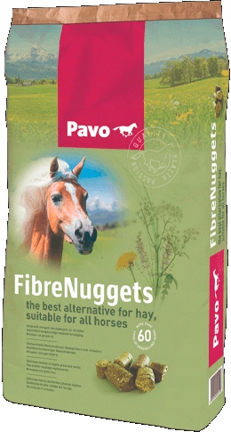 Pasza Pavo Fibre Nuggets 20 kg Trawokulki