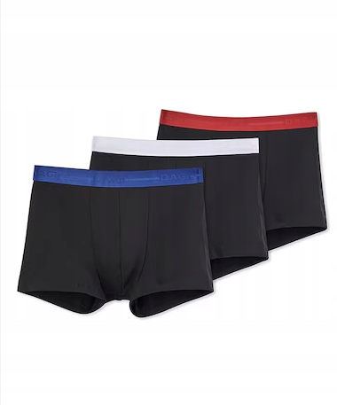 Dagi Pánské Boxerky S Barevným Páskem Bavlněné Sada 3 Kusů XL Jqc